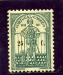 Stamps Portugal -  V Centenario de la muerte de Nuno Alvares Pereira