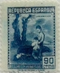 Stamps Spain -  90 céntimos 1939