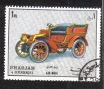 Sellos del Mundo : Asia : Emiratos_�rabes_Unidos : Sharjah, Carros Antiguos 