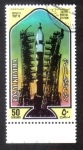 Stamps United Arab Emirates -  Ras Al Khaima, Soyus II Viaje a Salyut Estación Orbital