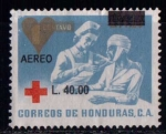 Stamps : America : Honduras :  Cruz Roja Hondureña