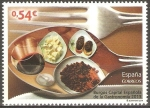 Stamps Spain -  GASTRONOMÌA.  BURGOS.