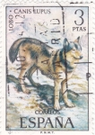 Stamps Spain -  Lobo- Canis Lupus  (16)