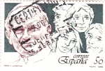 Stamps Spain -  Papa y juventud  (16)