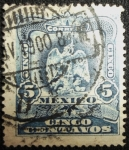 Stamps : America : Mexico :  Aguila