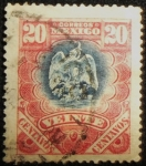 Stamps : America : Mexico :  Aguila