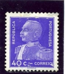 Stamps Portugal -  VIII Aniversario de la Revolucion. Presidente Carmona