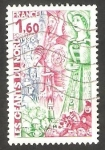 Stamps France -  2076 - Gigantes del Norte