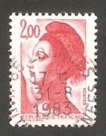 Stamps France -   2274 - Liberté de Gandon