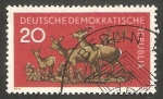 Stamps Germany -  739 - Cervatillos