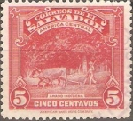 Stamps El Salvador -  INDÌGENA  CON  ARADO