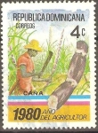 Stamps Dominican Republic -  AÑO  DE  LA  AGRICULTURA.  ZAFRA.