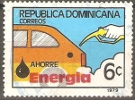 Sellos de America - Rep Dominicana -  AHORRO  DE  ENERGÌA