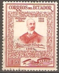 Stamps Ecuador -  CENTENARIO  DEL  NACIMIENTO  DE  HONORATO  VAZQUEZ