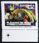 Sellos de America - Guatemala -  Gastronomía Guatemalteca - Plátanos en Mole