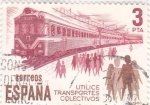 Stamps Spain -  Utilice transporte colectivo (16)