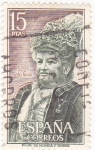 Stamps Spain -  Emilia Pardo Bazán (16)