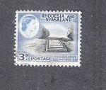 Stamps Zimbabwe -  Tumba de Cecil Rhodes en Matopos