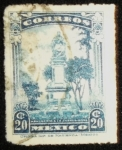 Stamps Mexico -  Monumento Corregidora