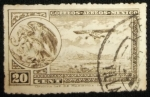 Stamps Mexico -  Escudo Nacional-Avión