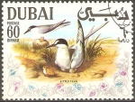 Stamps United Arab Emirates -  AVES.  PEQUEÑO  CHARRÀN.