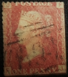 Stamps United Kingdom -  Reina Victoria