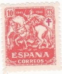 Stamps Spain -  Pro tuberculosos (16)