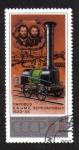 Sellos de Europa - Rusia -  Primera Locomotora de vapor rusa (1833-1834)