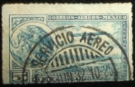 Sellos de America - M�xico -  Escudo Nacional-Avión