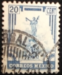 Stamps Mexico -  Monumento a la Independencia Cd. de Puebla