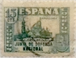 Stamps Spain -  15 céntimos 1936