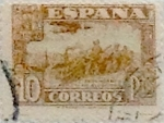 Stamps Spain -  10 pesetas 1936