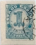 Sellos de Europa - Espa�a -  1 céntimo 1937