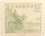 Stamps Spain -  15 céntimos 1937