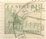 Stamps Spain -  15 céntimos 1937