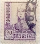 Stamps Spain -  20 céntimos 1937