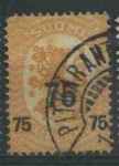 Stamps : Europe : Finland :  S100 - Escudo Republica