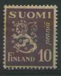Sellos de Europa - Finlandia -  S159 - Escudo Republica