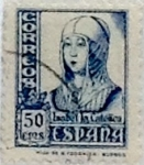 Stamps Spain -  50 céntimos 1937