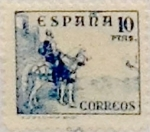 Stamps Spain -  10 pesetas 1937