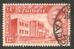 Stamps Africa - Ethiopia -  Palacio de El Parlamento, en Addis Abeba