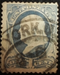Stamps America - United States -  Benjamín Franklín