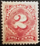 Stamps United States -  Numeral