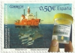 Stamps Spain -  BIODIVERSIDAD Y OCEANOGRAFIA. CONMEMORACIÓN EXPEDICIÓN MALASPINA. EDIFIL 4627