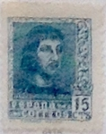 Stamps Spain -  15 céntimos 1938