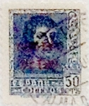 Stamps Spain -  50 céntimos 1938