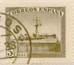 Stamps Spain -  5 céntimos 1938