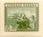 Sellos de Europa - Espa�a -  10 céntimos 1938