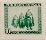 Stamps Spain -  10 céntimos 1938