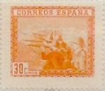 Sellos de Europa - Espaa -  30 céntimos 1938